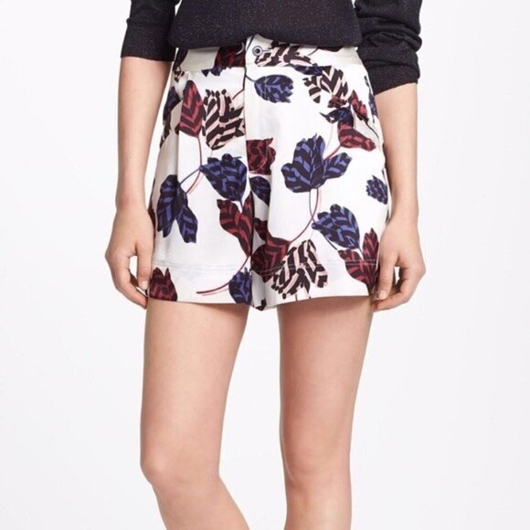 MARC Jacobs High Rise Floral Print Shorts - Picture 1 of 6